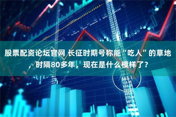 股票配资论坛官网 长征时期号称能“吃人”的草地，时隔80多年，现在是什么模样了？